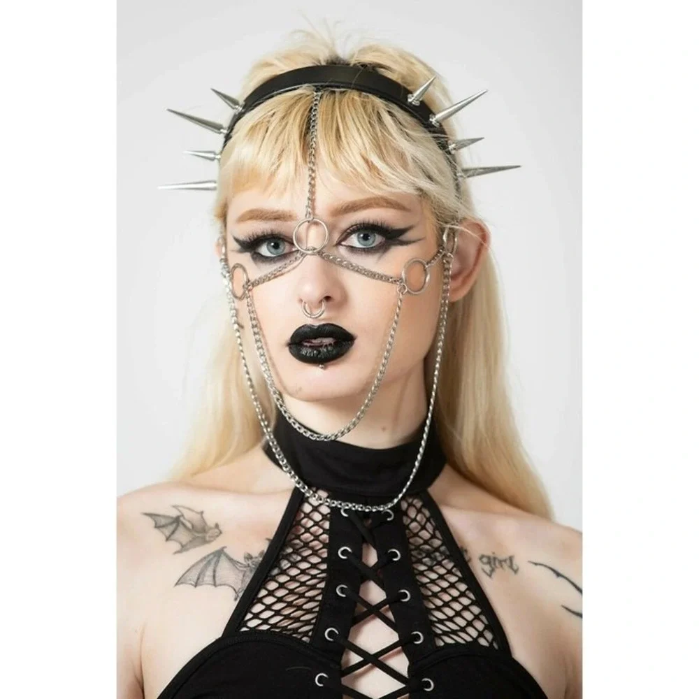 killstar utopia studded headband